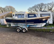 Fishing Boat Double Ended Like A Dell Quay 17