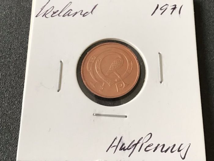 Ireland 1971 Halfpenny