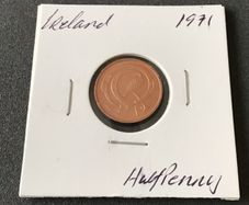 Ireland 1971 Halfpenny