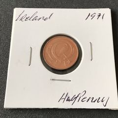 Ireland 1971 Halfpenny