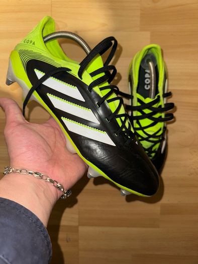 Adidas Copa Pure 3 Elite SG Core Black Cloud White Lucid Lemon JR2822