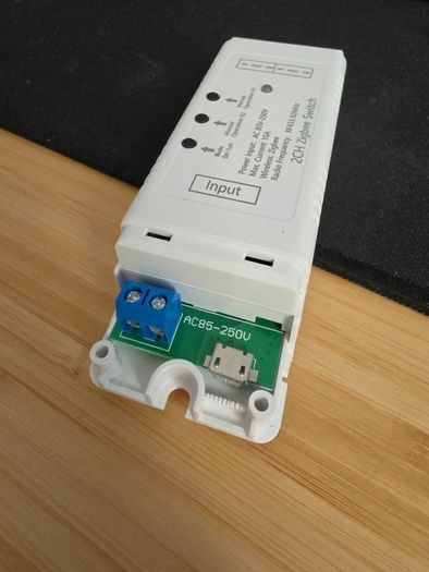 Zigbee relay two channel