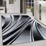 XXL Soft Rectangular Rug Abstract Waves high quality Image 3
