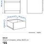 IKEA Malm Dresser and Drawers Image 8