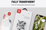 Premium Quality 3D fully Transparent Temp Glass UNIPRO 3D Large Arc Borderless 0.4mm Corning HD Tempered Glass for iPhone 17 16 15 Screen Protector