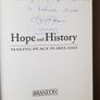 Jerry Adam's,  "Hope and History", 1st edition, signed and inscribed. Image 4