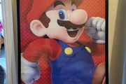 A1 Framed Picture Super Mario