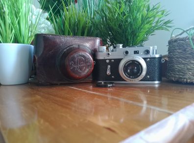 Zorki-2C CLAD Fully Working, Video 35mm Rangefinder Camera - 1958 USSR, Serviced, 58097823