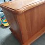Pine blanket storage box Image 3