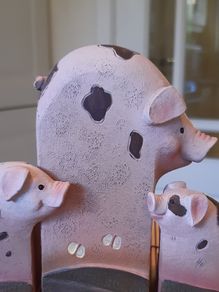 3 Little Pigs - Paperweights. NEW