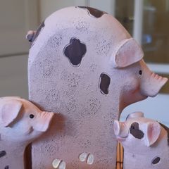 3 Little Pigs - Paperweights. NEW