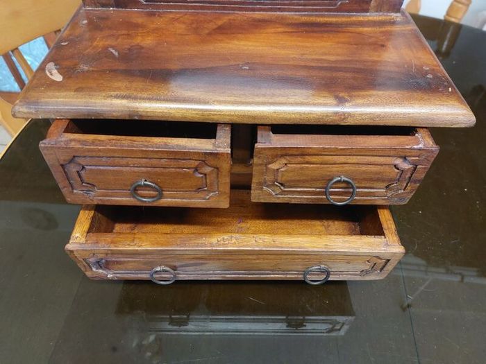 Antique Vanity Mirror with draws