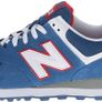 New Balance Men's 574 ML CBR Blue Red Uk 11/us 11.5 Bnib Image 2