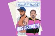 AEW The Acclaimed Max Caster Anthony Bowens Birthday A5 Card, Perfect for gifts, occasions, or funny card for Pro Wrestling Fans