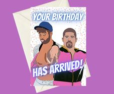 AEW The Acclaimed Max Caster Anthony Bowens Birthday A5 Card, Perfect for gifts, occasions, or funny card for Pro Wrestling Fans