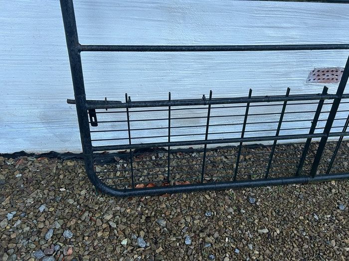 Gate Galvanised & Painted with low grid 12x4ft.