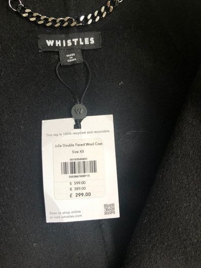 Whistles Julia Coat