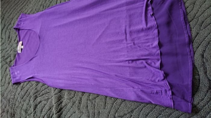 Michele Hope Purple Blouse  Size 10-12