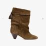 real suede ankle boots Image 7