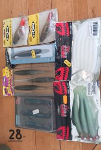 Fishing: Selection Of Bass Baits/lures