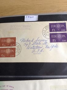 1960 Europa First Day Cover