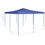 Folding Gazebo 5x5 m Blue Image 6