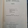 The Rose Annual 1962. The National Rose Society Of Great Britain. HARDBACK. Image 2