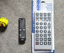 Huge Universal TV Remote Control Large Button