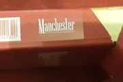 empty man united cigarette box