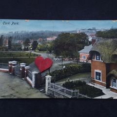 Ireland Postcard : Cork Park ( Fitzgeralds Park on The Mardyke ) , 1914