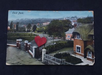 Ireland Postcard : Cork Park ( Fitzgeralds Park on The Mardyke ) , 1914