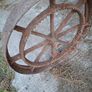 old antique  wheel Image 2