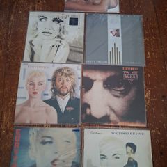 Eurythmics x 7 vinyl LP - original 1982 to 1989 issue records - all with inner pic/ lyric sleeve