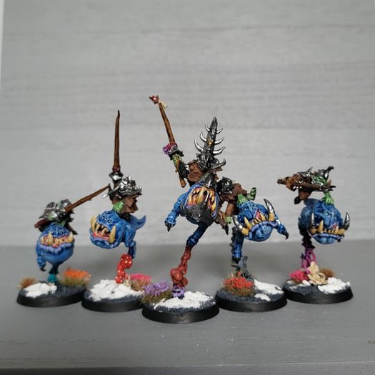 Games Workshop Warhammer Age of Sigmar Gloomspite Gitz Squig Hoppers