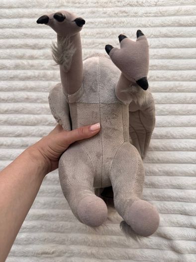 Buckbeak Hippogriff Plush Harry Potter Noble Collection Plush approx. 30 cm. Used Please see photos