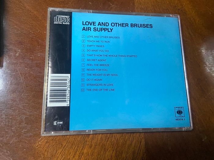 Air Supply Love & Other Bruises CD
