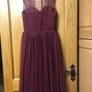 Dress almost new. Little Mistress. Wine Red colour. Image 8
