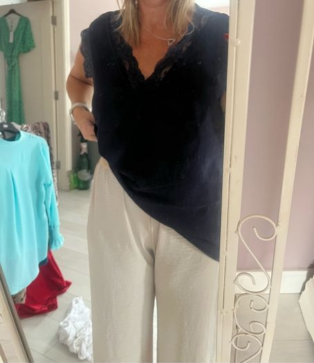 Lace Trim Top
