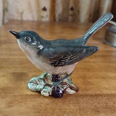 Vintage Beswick "Whitethroat" wild bird porcelain figurine