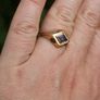Vintage 375 Gold Ring  9 Carat Yellow Gold Ring 2,8g Image 8
