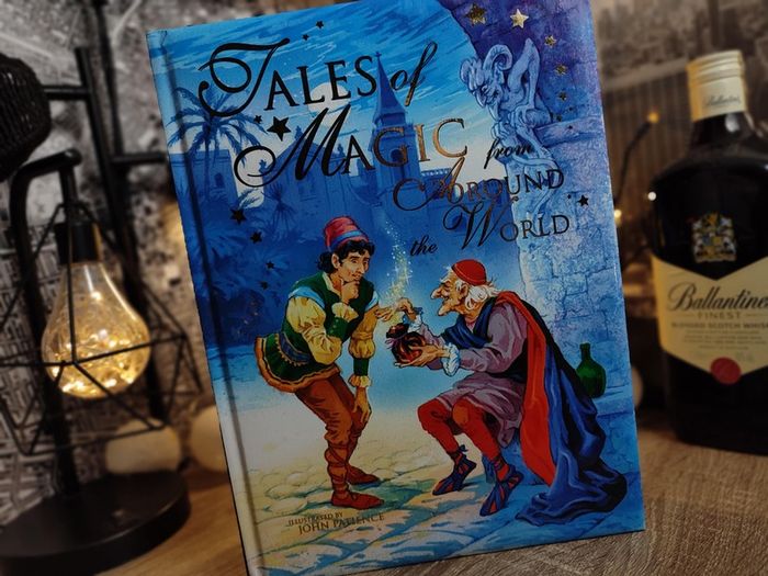 Tales of Magic from Around the World ! Beautiful Hardcover ! 2004 ! by Petter Haddock Publishing !