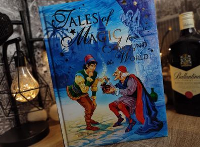 Tales of Magic from Around the World ! Beautiful Hardcover ! 2004 ! by Petter Haddock Publishing !