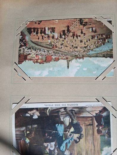 Mega Art Nouveau Postcard Album (197 Pieces)