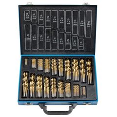 DSD TOOLS 170pc H.S.S Drill Bits 1 to 10mm