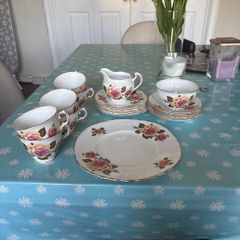 Royal Vale bone china tea set