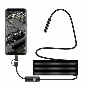 7mm USB Endoscope Borescope Inspection Tube Camera For Android Mobile