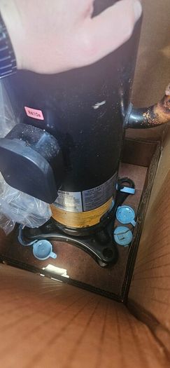 Mitsubishi electric scroll compressor model hnb78fc-ye hvac
