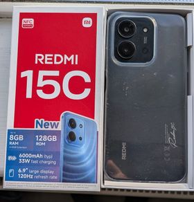 Xiaomi Redmi 15C 128g plus 64gb memory card