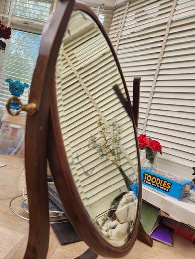 vintage crutch mirrors. Price is for both.