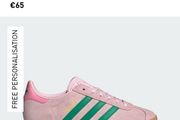 Adidas Gazelle Pink Green New